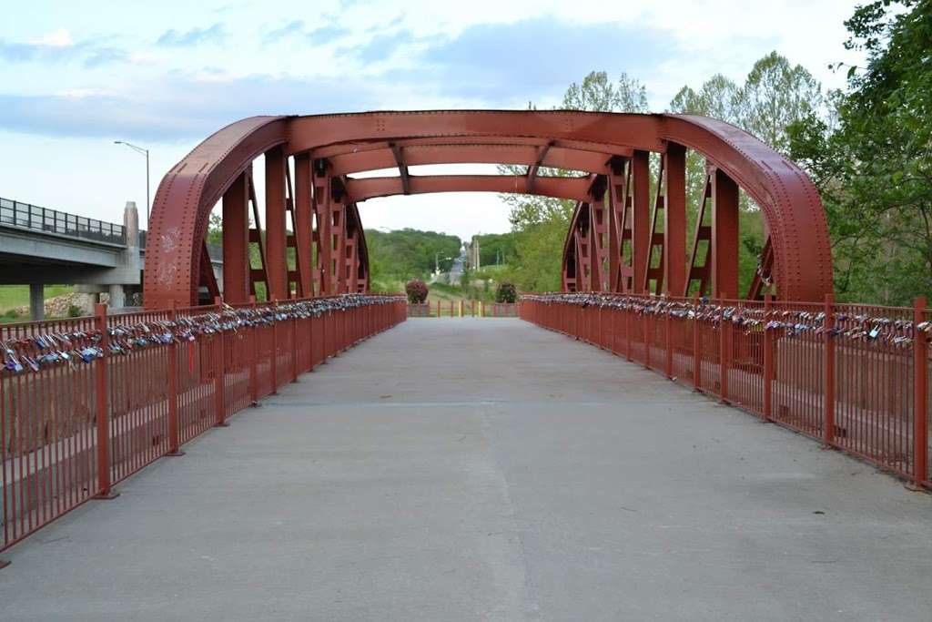 Old Red Bridge - Love Locks | Red Bridge Rd &, Blue River Rd, Kansas City, MO 64131, USA | Phone: (816) 513-7527