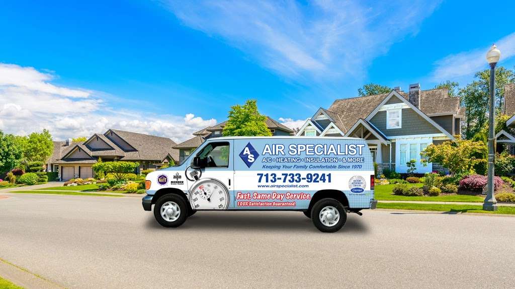 Air Specialist Heating & Air Conditioning | 1323 N Main St, Pearland, TX 77581 | Phone: (713) 469-3443