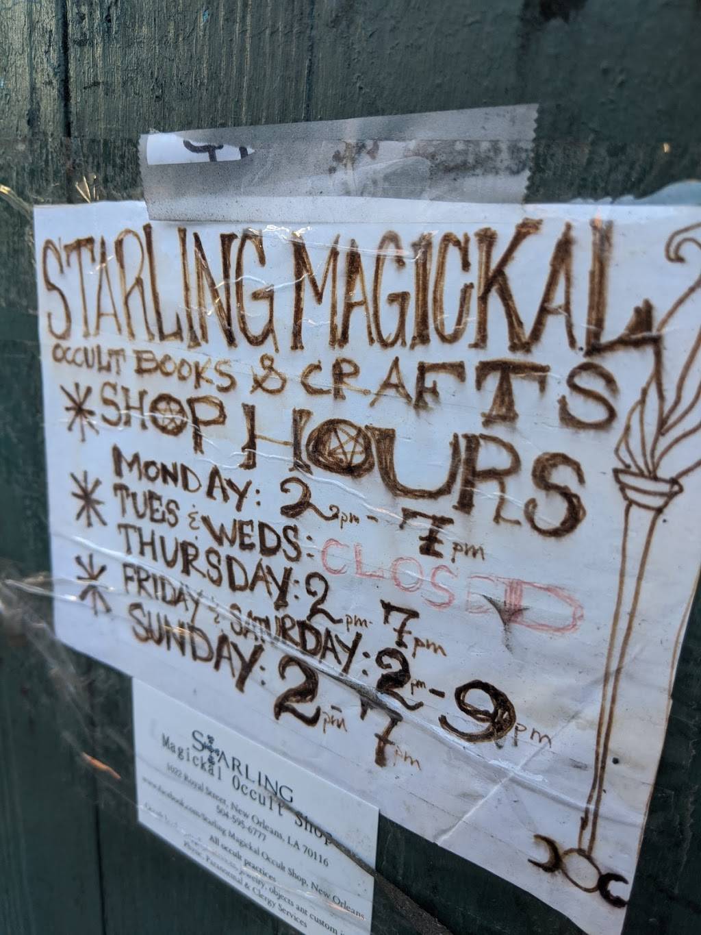 Starling Magickal Occult Shop | 1022 Royal St, New Orleans, LA 70116, USA | Phone: (504) 595-6777