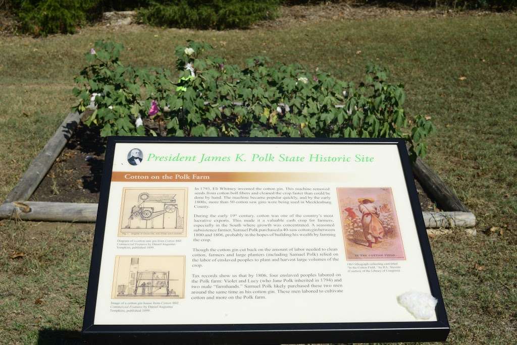 President James K. Polk State Historic Site | 12031 Lancaster Hwy, Pineville, NC 28134, USA | Phone: (704) 889-7145