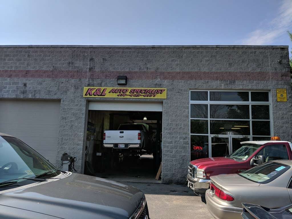 K & L Auto Specialist LLC | B, 2107, 511 Shaw Ct, Severn, MD 21144, USA | Phone: (410) 766-0684