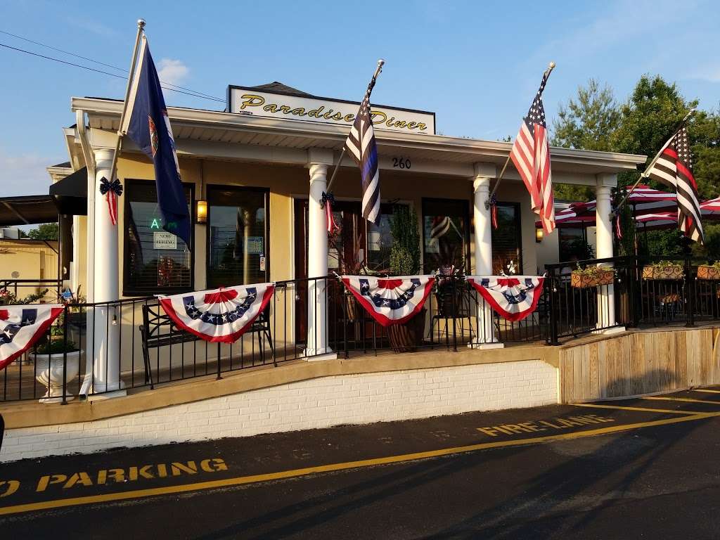 Paradise Diner | 260 Warrenton Rd, Fredericksburg, VA 22405, USA | Phone: (540) 372-7585