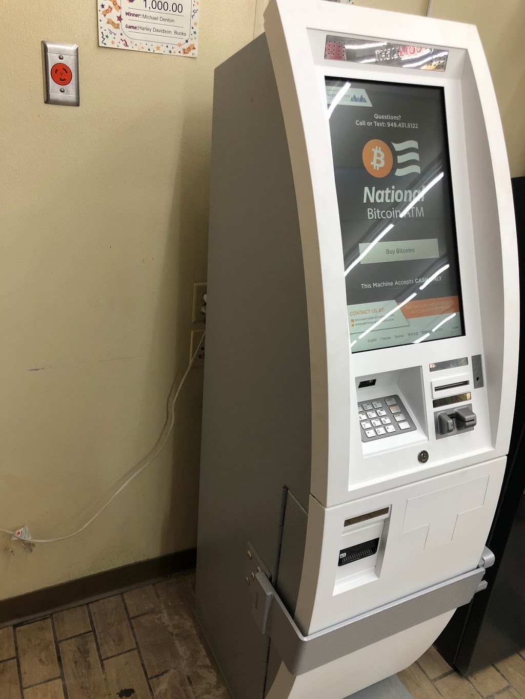 National Bitcoin ATM | 5704 SW Green Oaks Blvd, Arlington, TX 76017 | Phone: (949) 431-5122