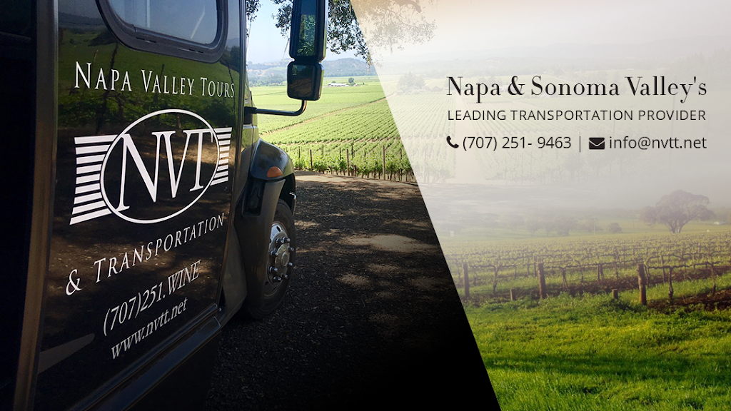 Napa Valley Tours & Transportation | 3310, 3210 California Blvd, Napa, CA 94558 | Phone: (707) 251-9463