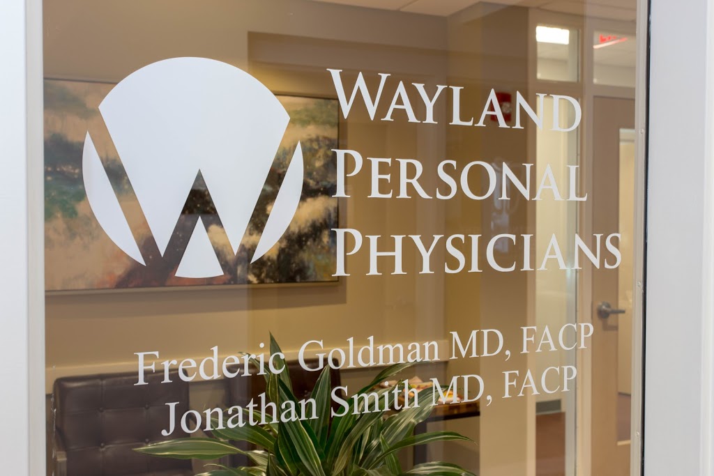 Wayland Personal Physicians | Frederic M. Goldman, MD & Jonathan | 109 Andrew Ave #203, Wayland, MA 01778, USA | Phone: (508) 358-3300