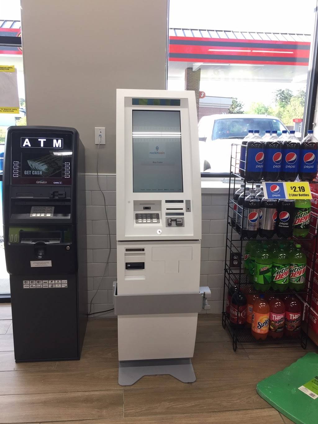 RockItCoin Bitcoin ATM | 750 Laura Duncan Rd, Apex, NC 27502, USA | Phone: (888) 702-4826