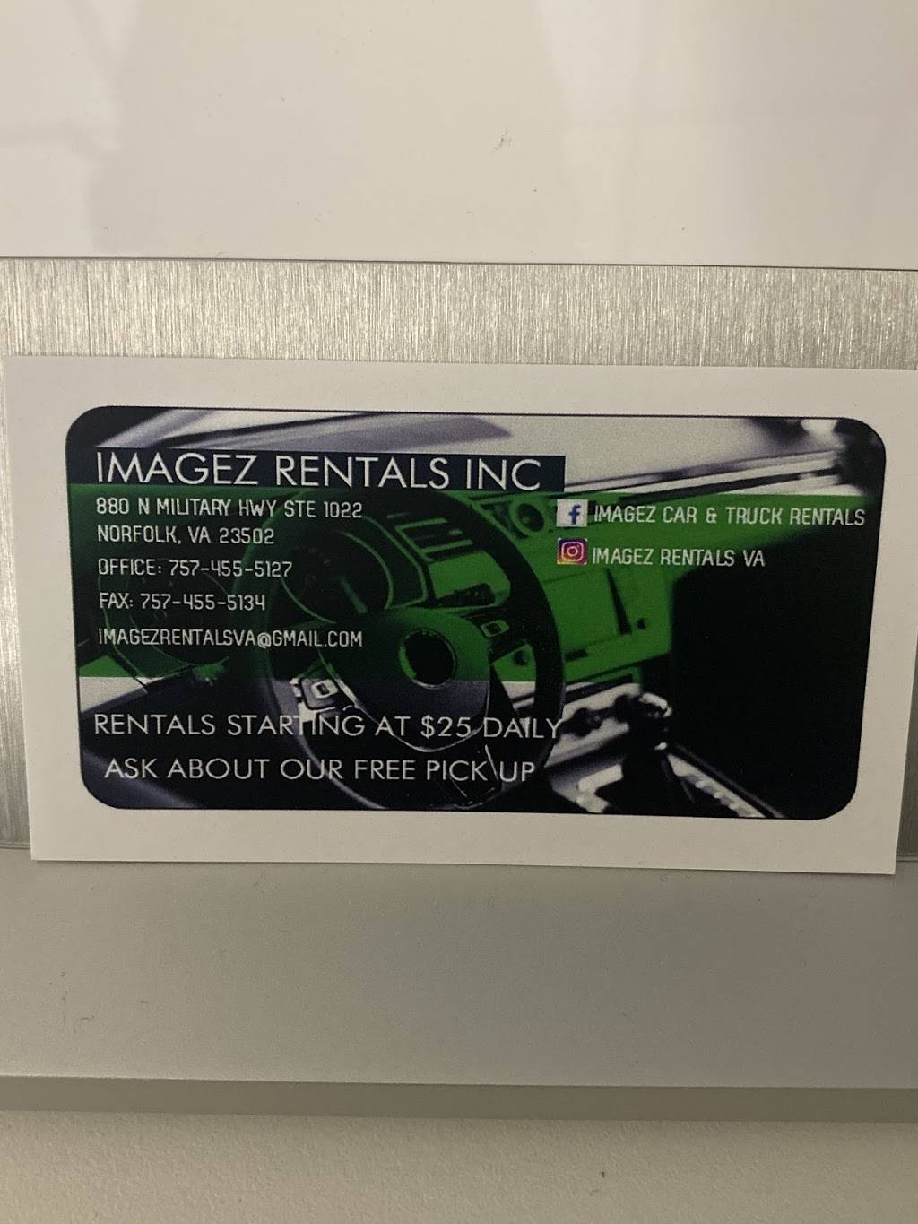 Imagez Rentals Incorporated | 880 N Military Hwy #1022, Norfolk, VA 23502, USA | Phone: (757) 455-5127