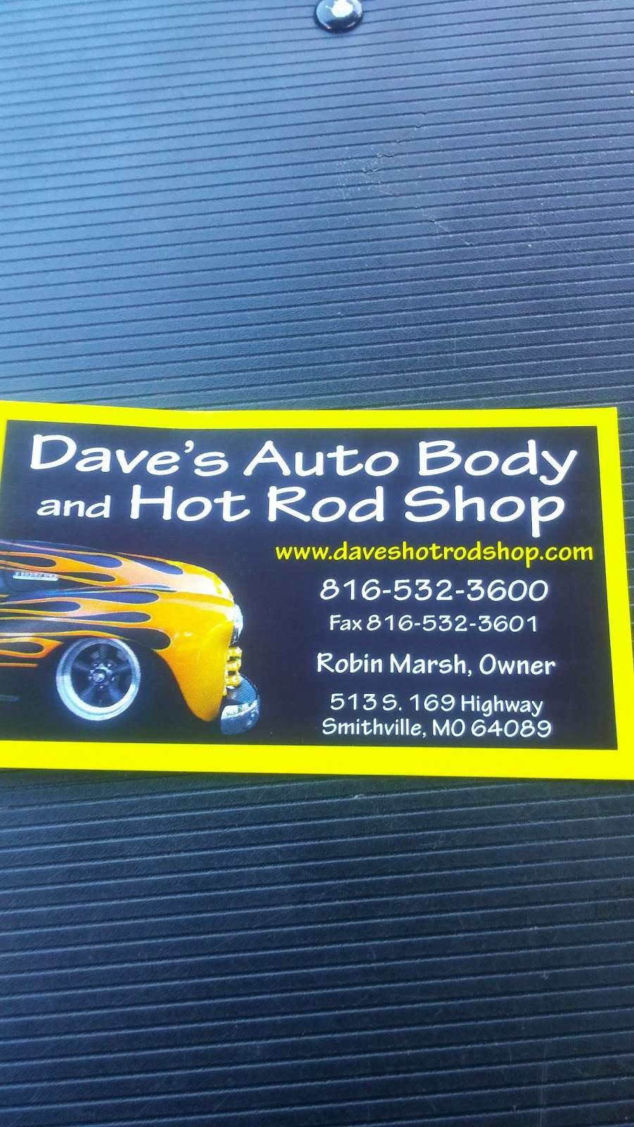 Daves Auto Body & Hot Rod Shop | 513 US-169, Smithville, MO 64089, USA | Phone: (816) 532-3600