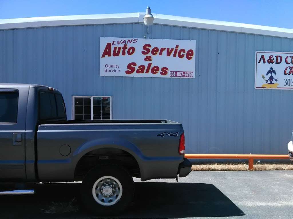 Evans Auto Services & Sales | 1350 Factory Cir, Fort Lupton, CO 80621, USA | Phone: (303) 857-6750