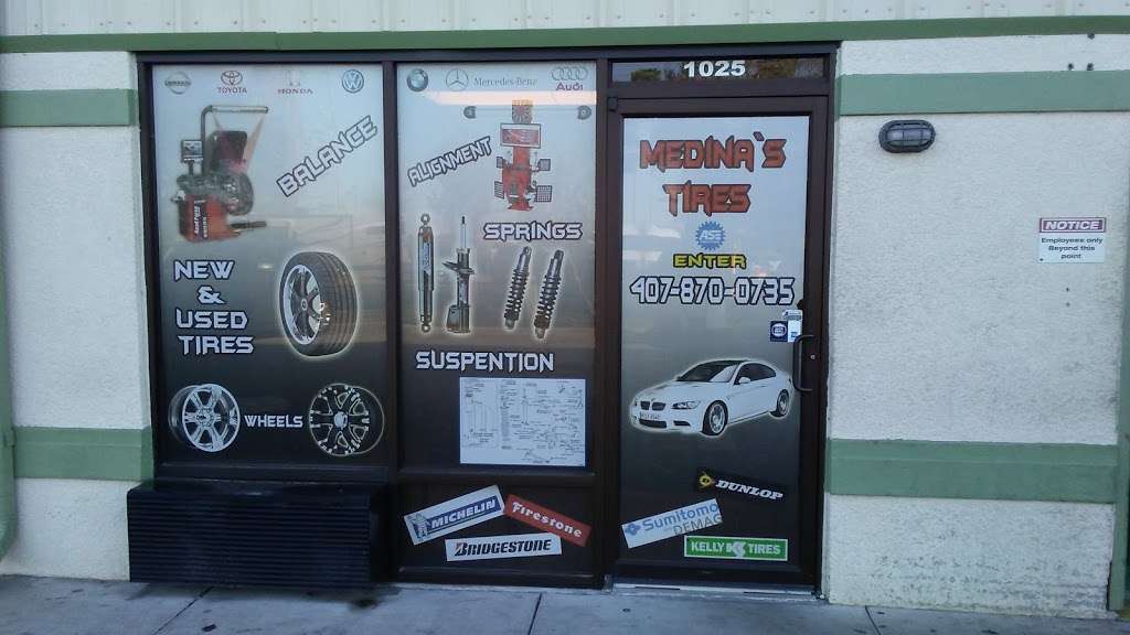 Medinas Tires | 1025 American Way, Kissimmee, FL 34741, USA | Phone: (407) 870-0735