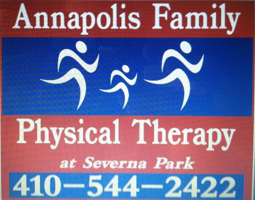 Annapolis Family Physical Therapy | 156 Ritchie Hwy Suite 100, Severna Park, MD 21146, USA | Phone: (410) 544-2422