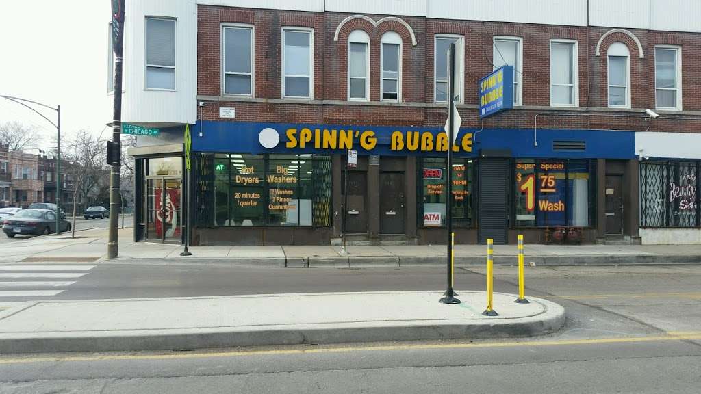 Spinning Bubble Laundromat | 5441 W Chicago Ave, Chicago, IL 60651, USA | Phone: (708) 429-0375