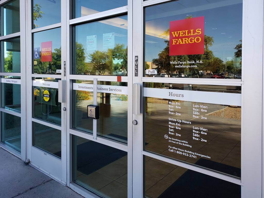 Wells Fargo Bank | 5503 W Northern Ave, Glendale, AZ 85301, USA | Phone: (623) 842-6080