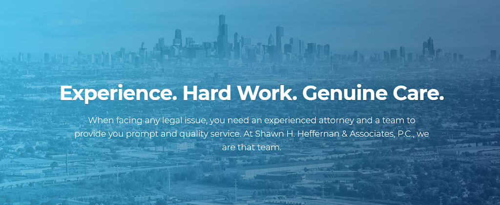 Shawn H. Heffernan & Associates, P.C. | 15127 S. 73rd. Ave., Ste. H2, Orland Park, IL 60462 | Phone: (708) 263-4574