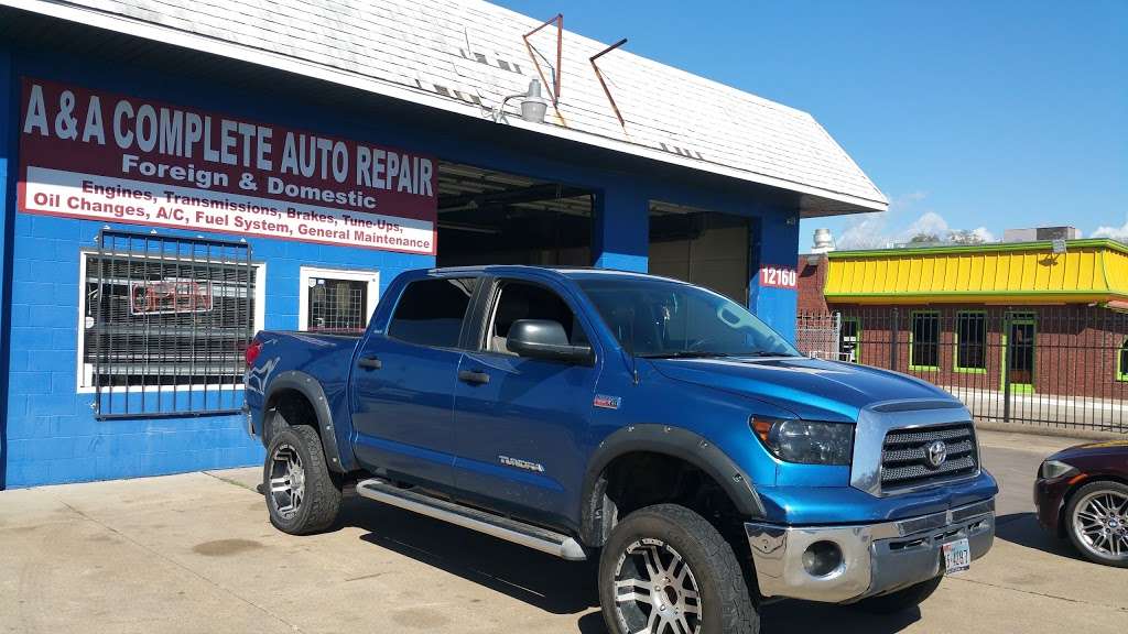A & A Complete Auto Repair | 12160 Bissonnet St, Houston, TX 77099, USA | Phone: (281) 564-7782