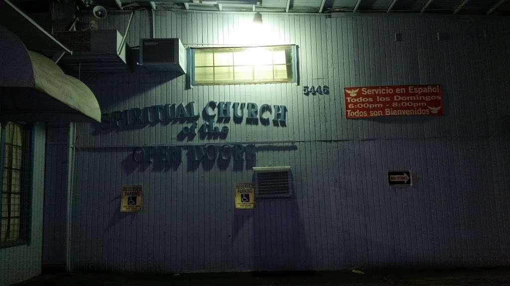 Spiritual Church of the Open Doors | 5446 Roosevelt Ave, San Antonio, TX 78214