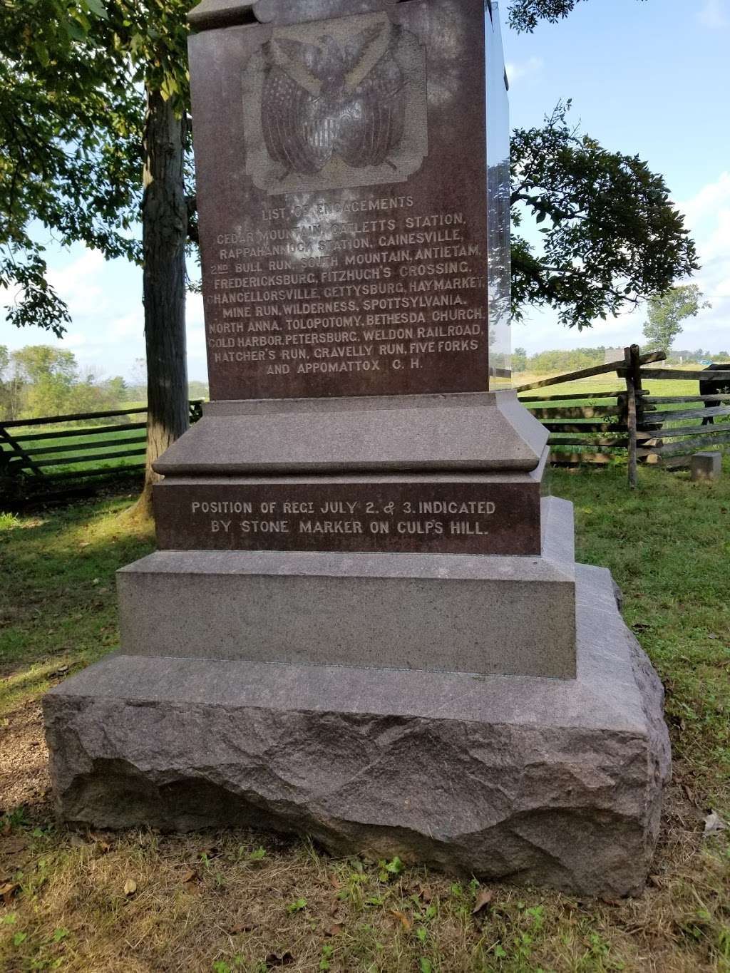 7th Wisconsin Monument | 17325, Gettysburg, PA 17325, USA