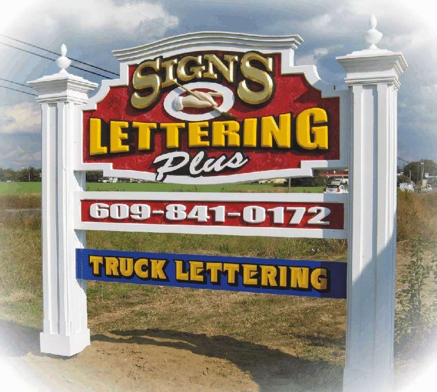 Lettering Plus Sign Co. | 438 Perkintown Rd, Pedricktown, NJ 08067 | Phone: (609) 841-0172