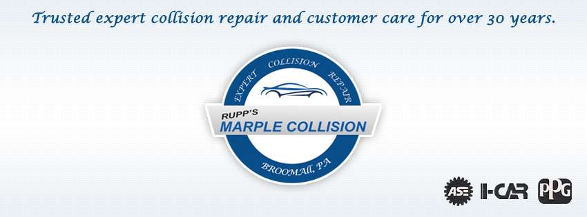 Rupps Marple Collision | 26 N Sproul Rd, Broomall, PA 19008 | Phone: (610) 353-4447