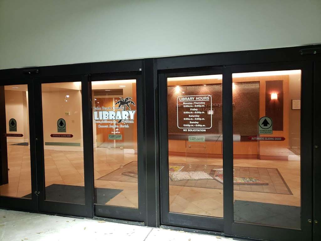 Palm Beach County Library | 3650 Summit Blvd, West Palm Beach, FL 33406, USA | Phone: (561) 233-2600