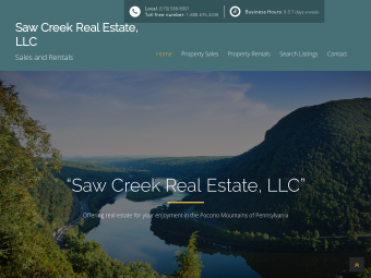 Saw Creek Real Estate, LLC | 5310 Winona Falls Rd #102, East Stroudsburg, PA 18302 | Phone: (570) 588-8001