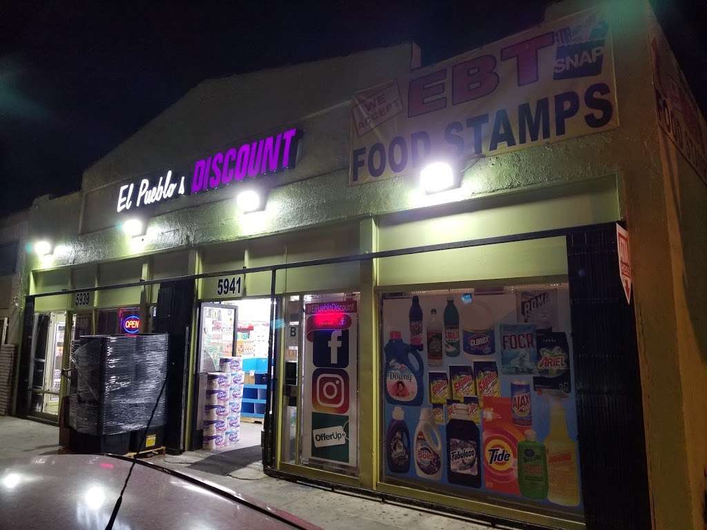 El Pueblos Discount | 5941 Whittier Blvd, East Los Angeles, CA 90022 | Phone: (323) 360-7416