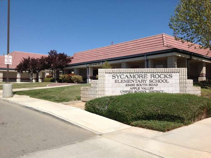Sycamore Rocks Elementary School | 23450 S Rd, Apple Valley, CA 92307, USA | Phone: (760) 240-3332