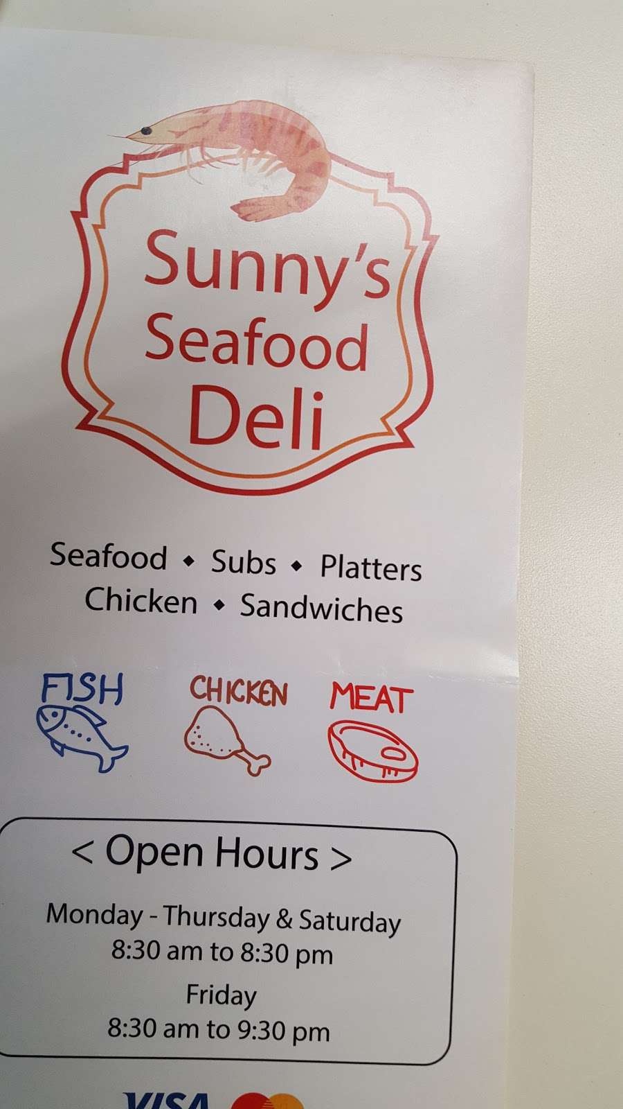 Sunnys Seafood & Deli | 14130 Noblewood Plaza #103, Woodbridge, VA 22193 | Phone: (703) 878-8877