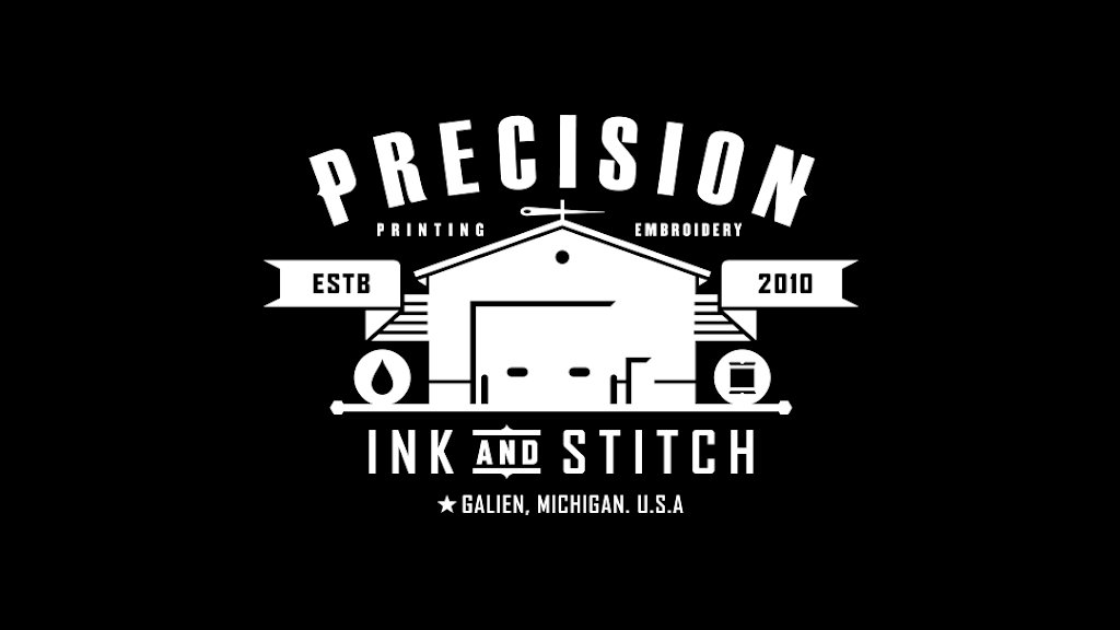 Precision Ink & Stitch | 2752 Kaiser Rd, Galien, MI 49113, USA | Phone: (269) 449-5404
