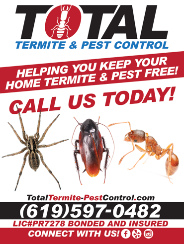 Total Termite & Pest Control | 2226 Birds Nest Ln, Chula Vista, CA 91915, USA