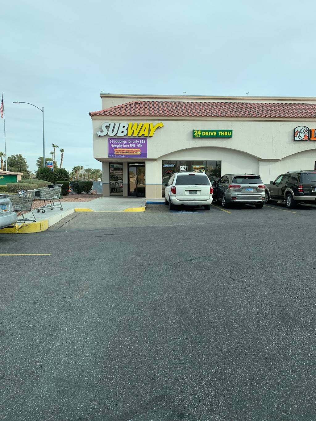 Subway | 6621 W Cheyenne Ave, Las Vegas, NV 89108, USA | Phone: (702) 656-2968