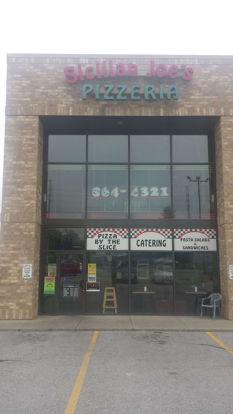 Sicilian Joes Pizzeria | 2300 Cline Ave #104, Schererville, IN 46375 | Phone: (219) 864-4321