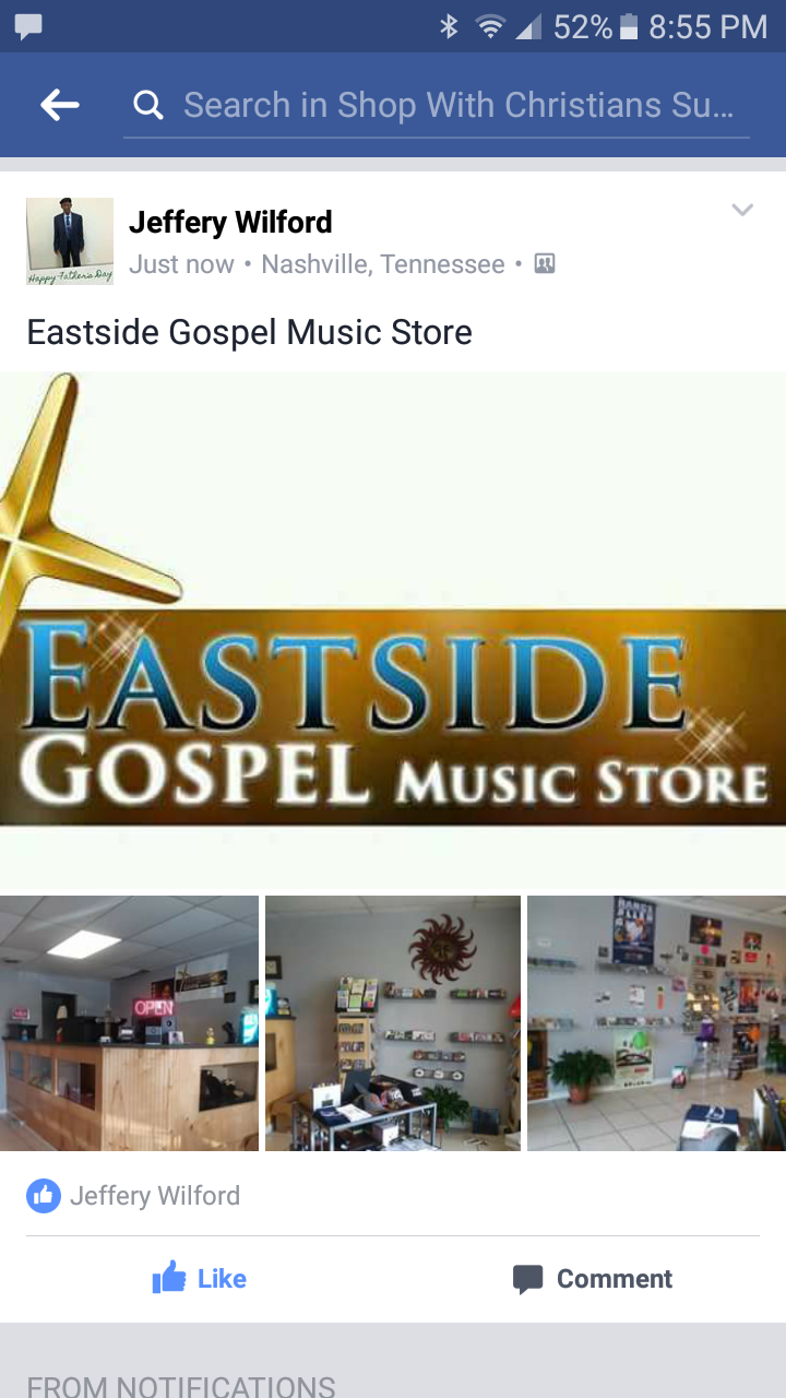 Eastside Gospel Music Store | 3536 W Hamilton Rd, Nashville, TN 37218, USA | Phone: (615) 474-5632