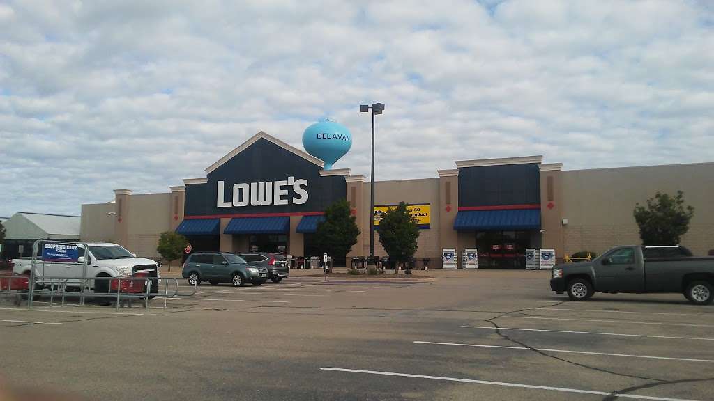 Lowes Home Improvement | 2015 E Geneva St, Delavan, WI 53115, USA | Phone: (262) 740-2728