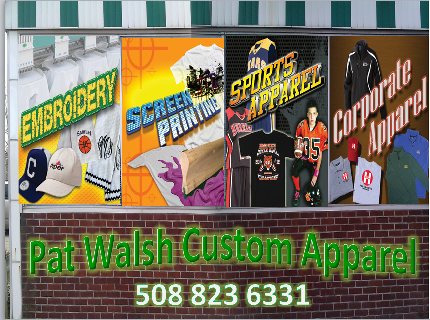 Pat Walsh Embroidery | 13 W Water St, Taunton, MA 02780, USA | Phone: (508) 823-6331