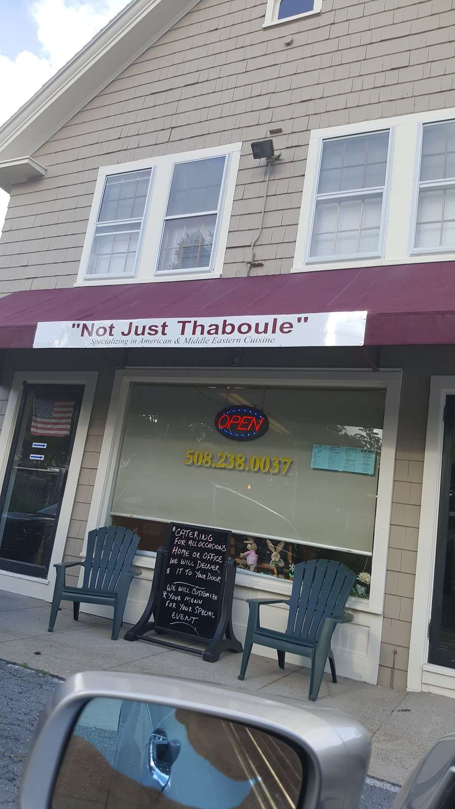 Not Just Thaboule | 110 Center St, North Easton, MA 02356, USA | Phone: (508) 238-0037
