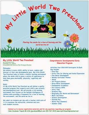 My Little World Two Preschool and Child Care | 40 Victoria Ct, Fairfield, CT 06824, USA | Phone: (203) 767-9415