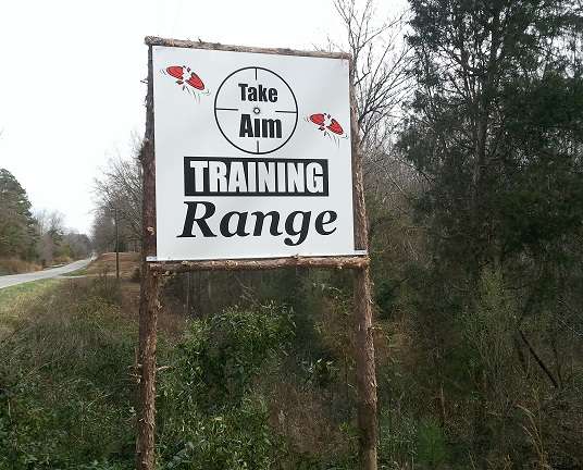 Take Aim Training Range | 6489 SC-207, Pageland, SC 29728, USA | Phone: (980) 722-3787