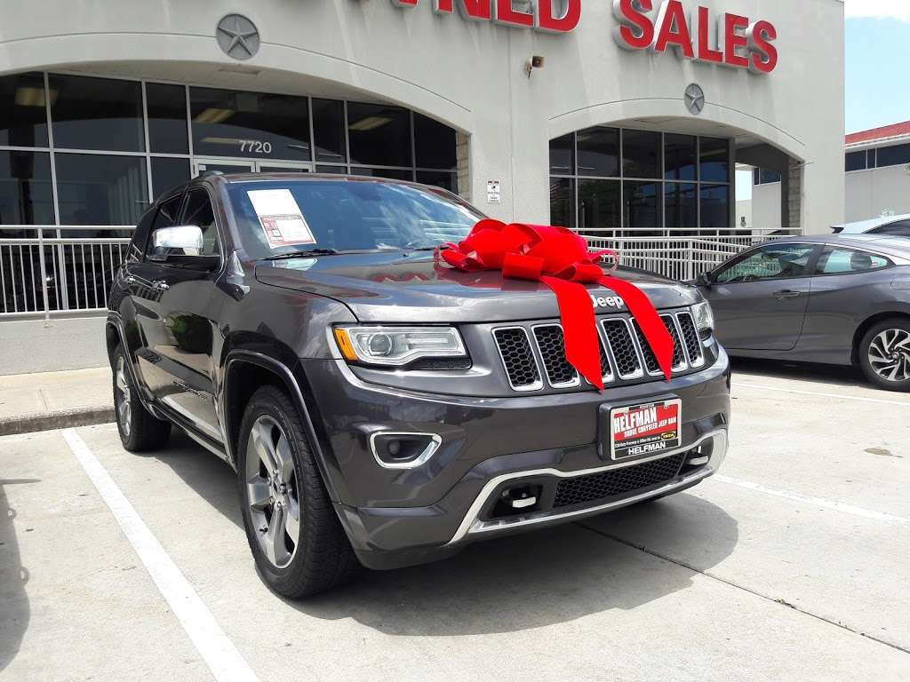 Helfman Dodge Chrysler Jeep Ram | 7720 Katy Fwy suite a, Houston, TX 77024, USA | Phone: (713) 533-6100