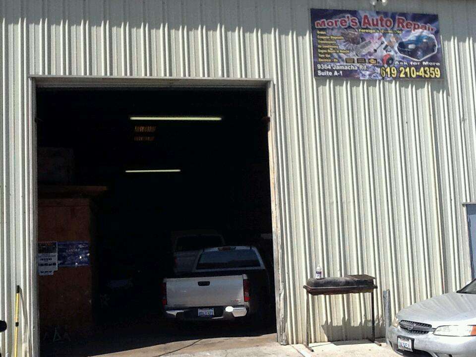 Mores Auto Repair Foreign | 9364 Jamacha Rd # A1, Spring Valley, CA 91977, USA | Phone: (619) 460-6673