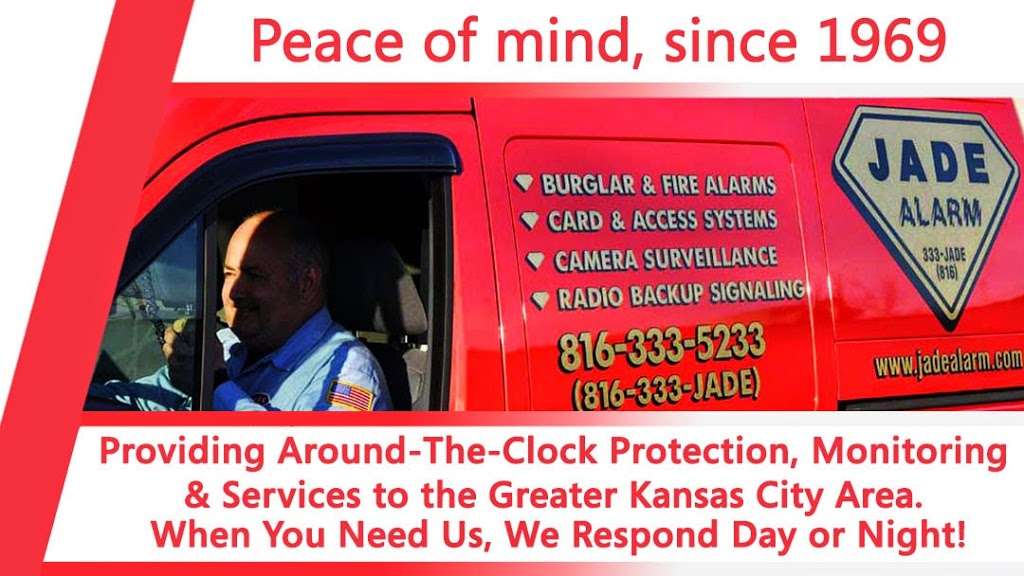 Jade Alarm Co. | 7636 Troost Ave, Kansas City, MO 64131, USA | Phone: (816) 333-5233