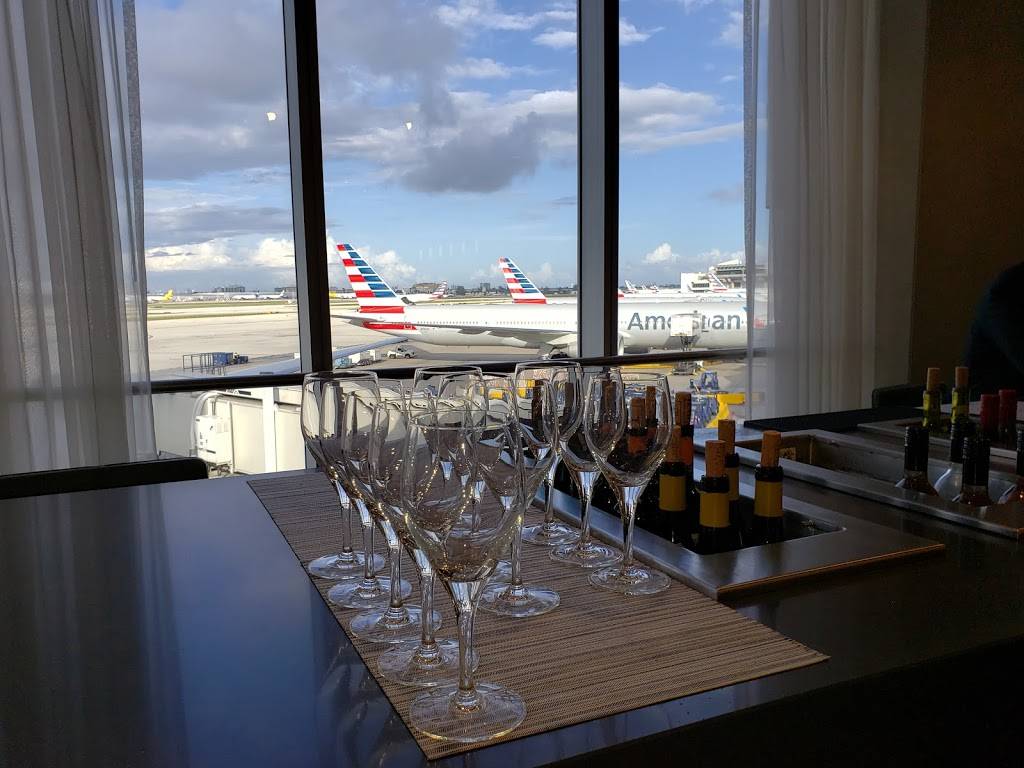 American Airlines Flagship Lounge | Miami Airport Concourse D, 2100 NW 42nd Ave, Miami, FL 33126, USA | Phone: (800) 433-7300