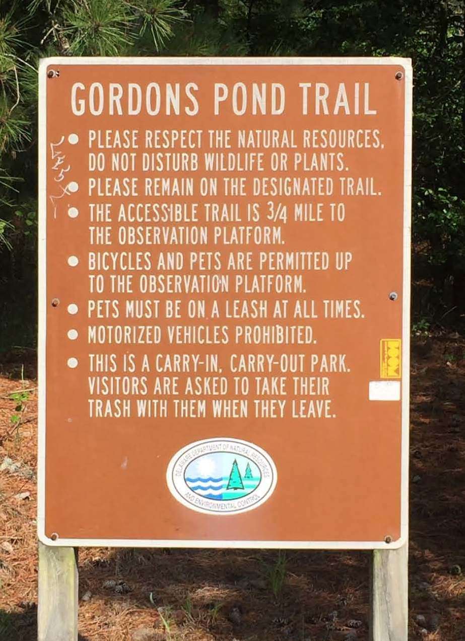 Gordons Pond Trail | Lewes, DE 19958, USA | Phone: (302) 645-8983