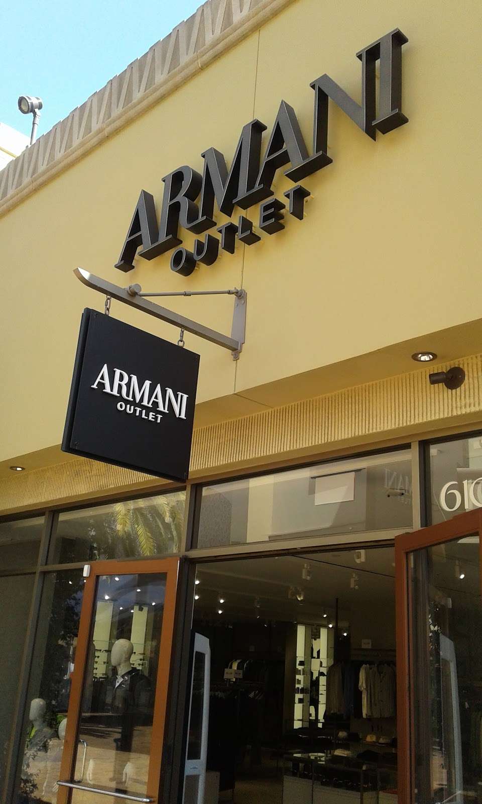 armani exchange citadel outlets