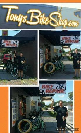 Tonys Bike Shop | 19 21st St N B, St. Petersburg, FL 33713, USA | Phone: (727) 537-6162