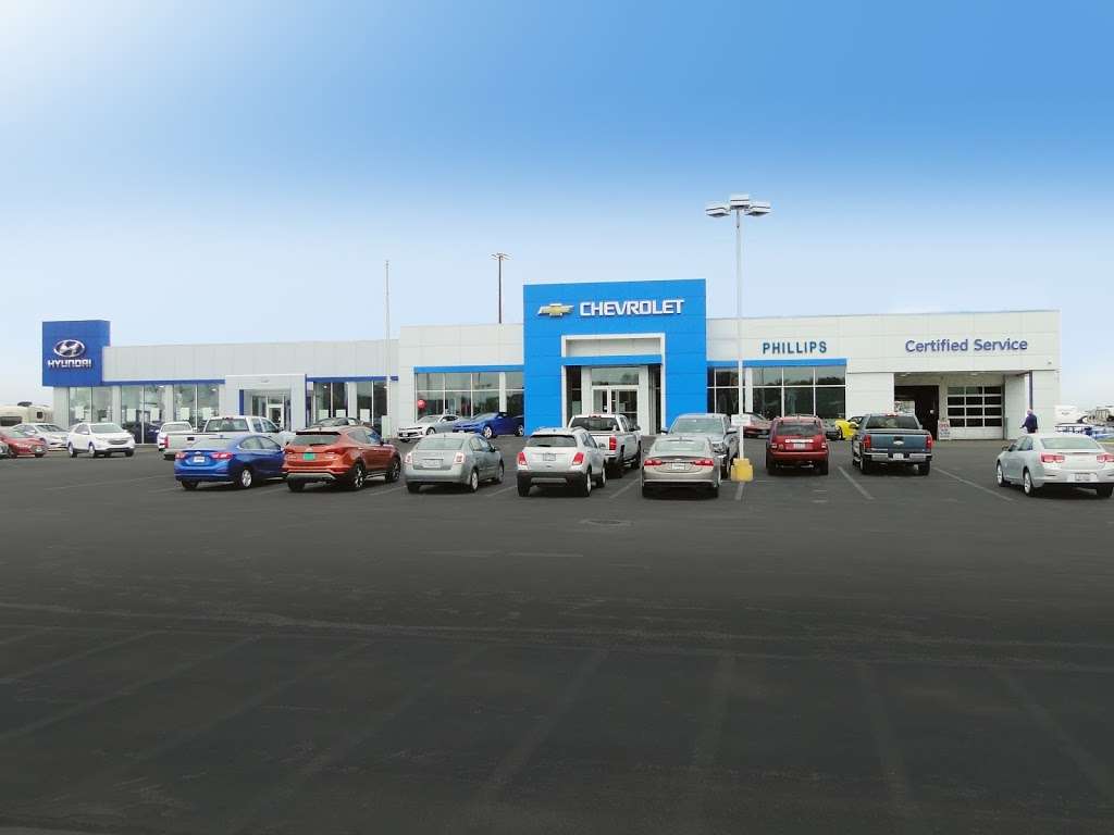 Phillips Chevrolet Hyundai RV of Bradley | 1400 Locke Dr, Bourbonnais, IL 60914, USA | Phone: (815) 933-2251