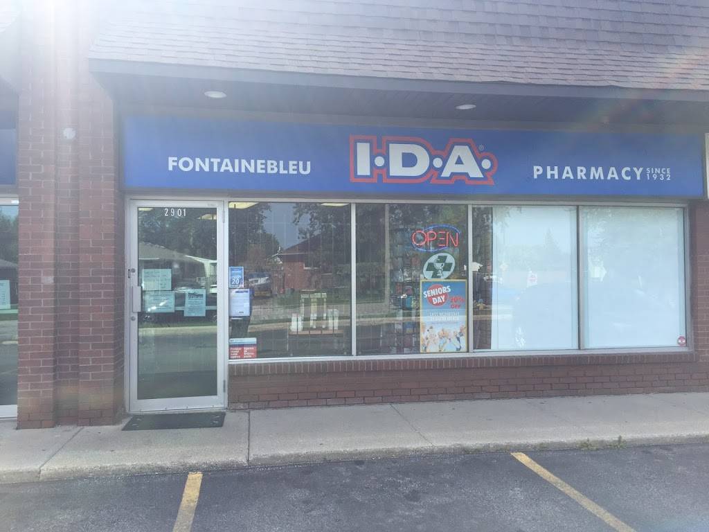 Fontainebleu I.D.A Pharmacy | 2901 Grandview St, Windsor, ON N8T 2L5, Canada | Phone: (519) 948-1422