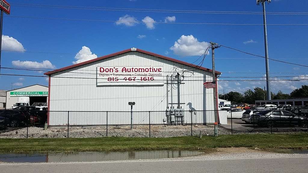 Dons Automotive Repair | 22661 S Frontage Rd E, Channahon, IL 60410, USA | Phone: (815) 467-1616