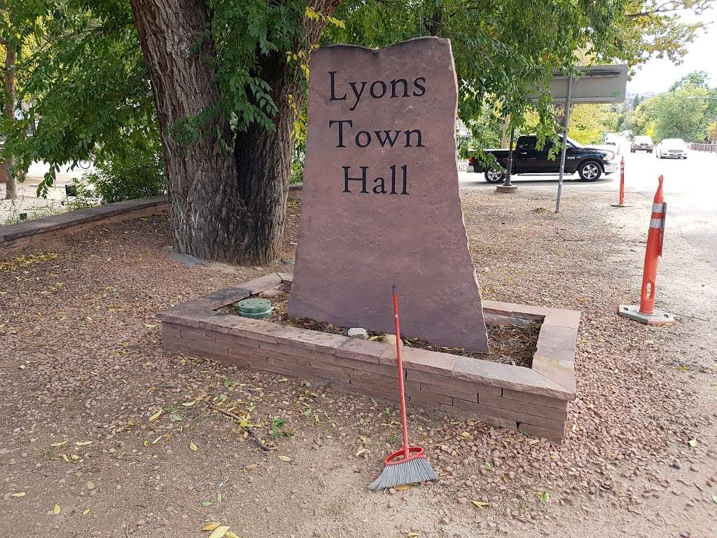 Lyons Town Hall | 432 5th Ave, Lyons, CO 80540, USA | Phone: (303) 823-6622