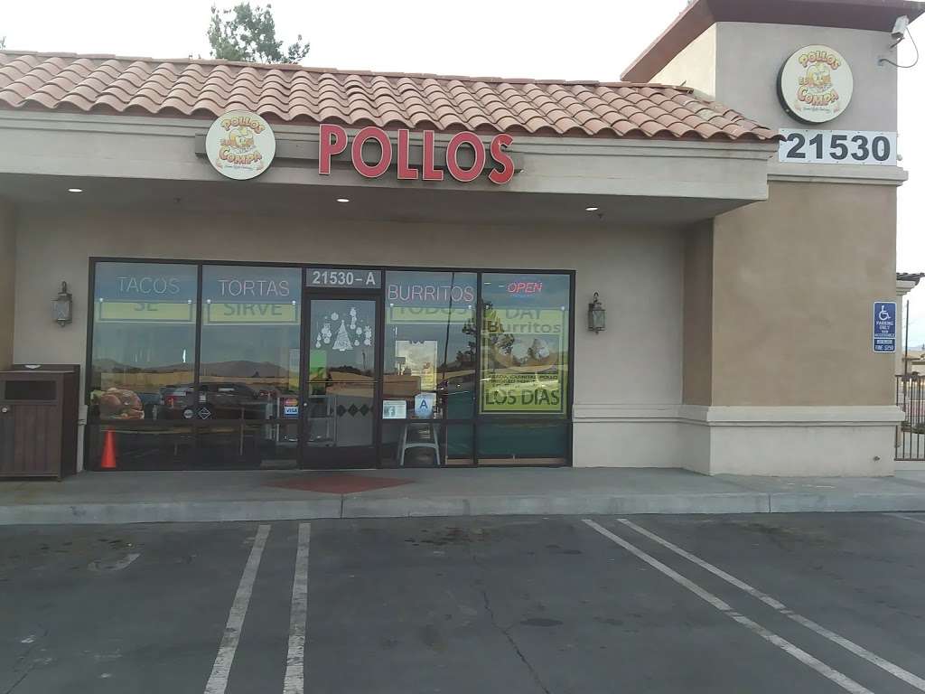 Pollos El Compa | 21530 Bear Valley Rd, Apple Valley, CA 92308, USA | Phone: (760) 240-8610